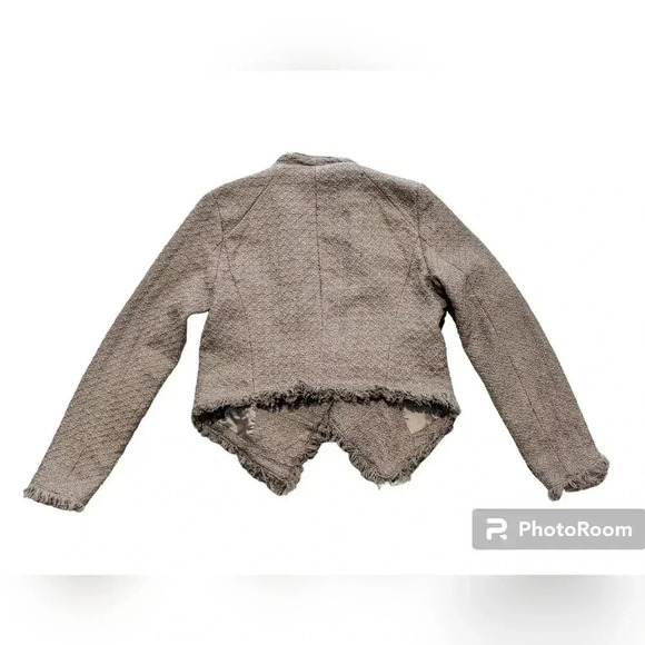 Blank Nyc Tweed Open Front Cropped Blazer size S - Picture 2 of 6